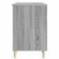 Preview: Schreibtisch Sonoma-Grau 142,5 x 50 x 75 cm Holzwerkstoff