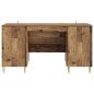 Preview: Schreibtisch Altholz 142,5 x 50 x 75 cm Holzwerkstoff
