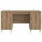 Preview: Schreibtisch Artisan-Eiche 142,5 x 50 x 75 cm Holzwerkstoff