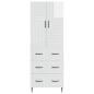Preview: Schrankset 2 stk. 66 x 34,5 x 90 cm Holzwerkstoff
