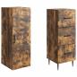 Preview: Schrankset 2 stk. 33 x 34,5 x 90 cm Holzwerkstoff Räuchereiche