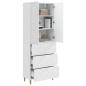 Preview: Schrankset 2 stk. 66 x 34,5 x 90 cm Holzwerkstoff