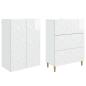 Preview: Schrankset 2 stk. 66 x 34,5 x 90 cm Holzwerkstoff
