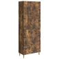 Preview: Schrankset 2 stk. 66 x 34,5 x 90 cm Holzwerkstoff Räuchereiche
