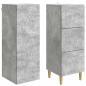 Preview: Schrankset 2 stk. 33 x 34,5 x 90 cm Holzwerkstoff Betongrau