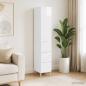 Preview: ARDEBO.de - Schrankset 2 stk. 33 x 34,5 x 90 cm Holzwerkstoff