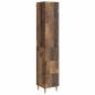 Preview: Schrankset 2 stk. 33 x 34,5 x 90 cm Holzwerkstoff Altholz