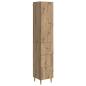 Preview: Schrankset 2 stk. 33 x 34,5 x 90 cm Holzwerkstoff Artisan-Eiche
