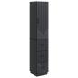 Preview: Schrankset 2 stk. 33 x 34,5 x 87 cm Holzwerkstoff Schwarz