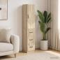 Preview: ARDEBO.de - Schrankset 2 stk. 33 x 34,5 x 87 cm Holzwerkstoff Sonoma-Eiche