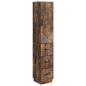 Preview: Schrankset 2 stk. 33 x 34,5 x 87 cm Holzwerkstoff Räuchereiche