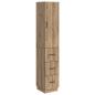Preview: Schrankset 2 stk. 33 x 34,5 x 87 cm Holzwerkstoff Artisan-Eiche