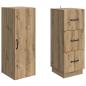 Preview: Schrankset 2 stk. 33 x 34,5 x 87 cm Holzwerkstoff Artisan-Eiche