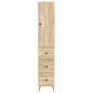Preview: Schrankset 2 stk. 34,5 x 34,5 x 90 cm Holzwerkstoff
