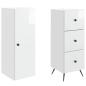 Preview: Schrankset 2 stk. 34,5 x 34,5 x 90 cm Holzwerkstoff