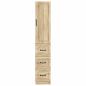 Preview: Schrankset 2 stk. 33 x 34,5 x 87 cm Holzwerkstoff Sonoma-Eiche