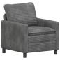 Preview: Sofa Set 2 stk. Hellgrau Polyester