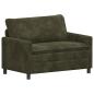 Preview: Sofa Set 2 stk. Grün Polyester