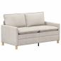 Preview: Sofa Set 2 stk. Creme Polyester
