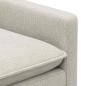 Preview: Sofa Set 2 stk. Creme Polyester