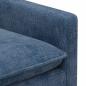 Preview: Sofa Set 2 stk. Blau Polyester