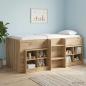 Preview: ARDEBO.de - Hochbett für Kinder Artisan-Eiche 90 x 190 cm Holzwerkstoff