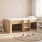 Preview: ARDEBO.de - Hochbett für Kinder Sonoma-Eiche 75 x 190 cm Holzwerkstoff