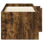 Preview: Hochbett für Kinder Raucheiche 75 x 190 cm Holzwerkstoff