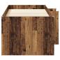Preview: Hochbett für Kinder Altholz 75 x 190 cm Holzwerkstoff
