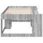 Preview: Kinderbettgestell mit Stauraum Sonoma-Grau 80 x 200 cm