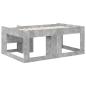 Preview: Kinderbettgestell mit Stauraum Betongrau 80 x 160 cm