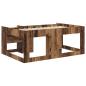 Preview: Kinderbettgestell mit Stauraum Altholz 80 x 160 cm
