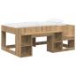 Preview: Kinderbettgestell mit Stauraum Artisan-Eiche 80 x 160 cm