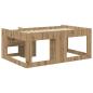 Preview: Kinderbettgestell mit Stauraum Artisan-Eiche 80 x 160 cm