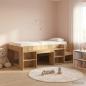 Preview: ARDEBO.de - Kinderbettgestell mit Stauraum Artisan-Eiche 75 x 190 cm