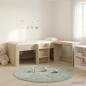 Preview: ARDEBO.de - Hochbett mit Schreibtisch für Kinder 2 stk. Sonoma-Eiche