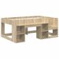 Preview: Bett mit Tunnel 3 Stk. Sonoma Eiche und Hellblau Holzwerkstoff