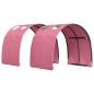 Preview: Hochbett für Kinder mit Tunnel Sonoma Eiche und Pink