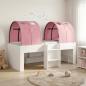 Preview: ARDEBO.de - Bett mit Tunnel 3 stk. Weiß und Rosa Holzwerkstoff