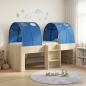 Preview: ARDEBO.de - Bett mit Tunnel 3 Stk. Sonoma und Blau Holzwerkstoff