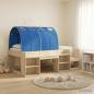 Preview: ARDEBO.de - Hochbett für Kinder mit Stauraum Sonoma Eiche und Blau