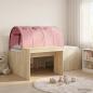 Preview: ARDEBO.de - Hochbett mit Schreibtisch für Kinder 3 Stk. Holzwerkstoff