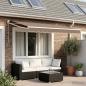 Preview: ARDEBO.de - Ausziehbare Markise Taupe 3,5 x 2 m