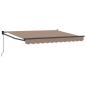 Preview: Ausziehbare Markise Taupe 3 x 2,5 m