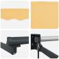 Preview: Manuelle Gelenkarmmarkise mit LEDs Sand