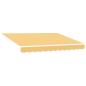 Preview: Ausziehbare Markise Sand 300 x 250 cm Leinen und Aluminium