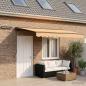 Preview: ARDEBO.de - Elektrische ausziehbare Markise Sand 4 x 3 m