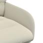 Preview: Drehstuhl Esszimmer 4 Stk. Kunstleder Creme 59 x 59,5 x 90 cm
