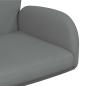 Preview: Bürostühle 4 Stk. 54 x 58 x 90 cm Dunkelgrau Stoff