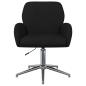 Preview: Bürostühle 6 Stk. 54 x 58 x 90 cm Schwarz Stoff